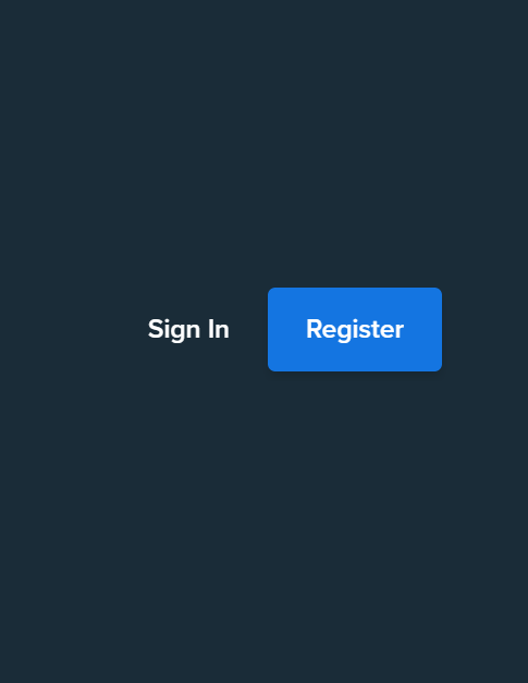 Stake Register and Login Buttons