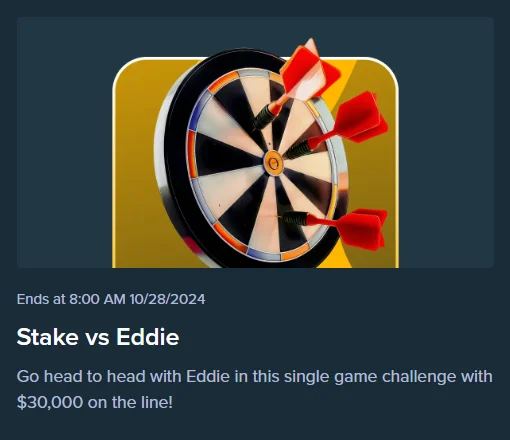Stake vs. Eddie Promotion