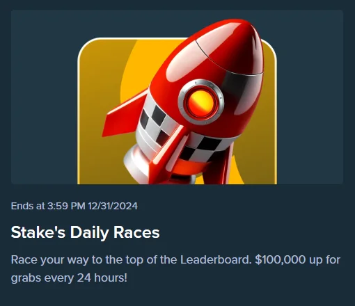 Stake’s Daily Races